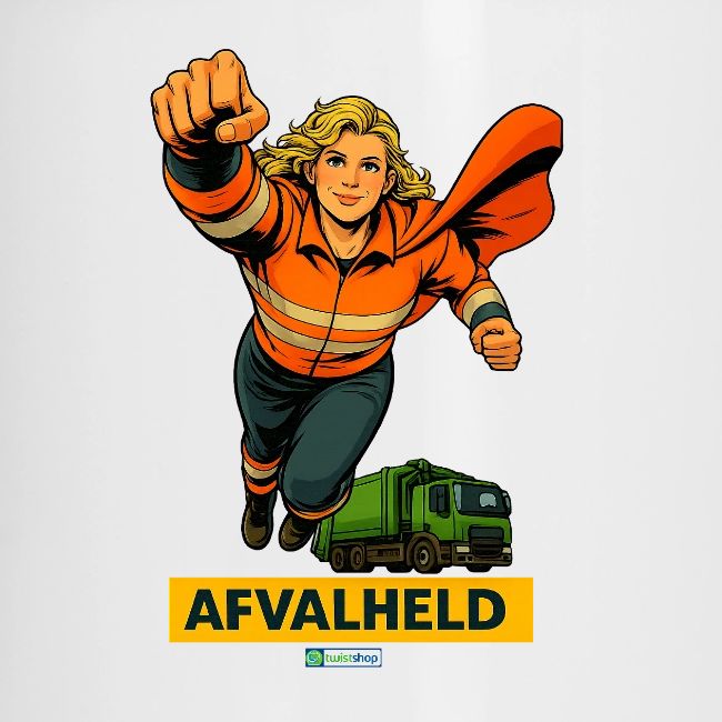 Afvalheld vrouw