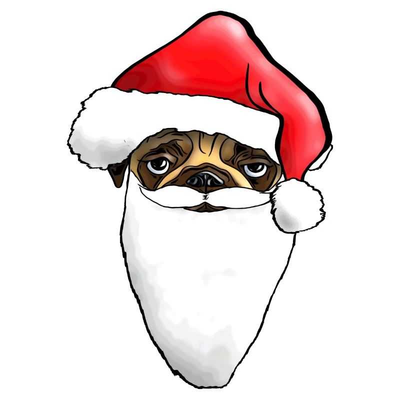 Weihnachtsmops - Ugly Christmas Mops -