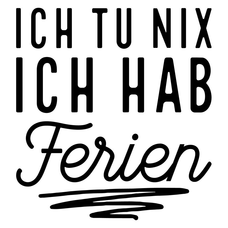 Endlich Ferien