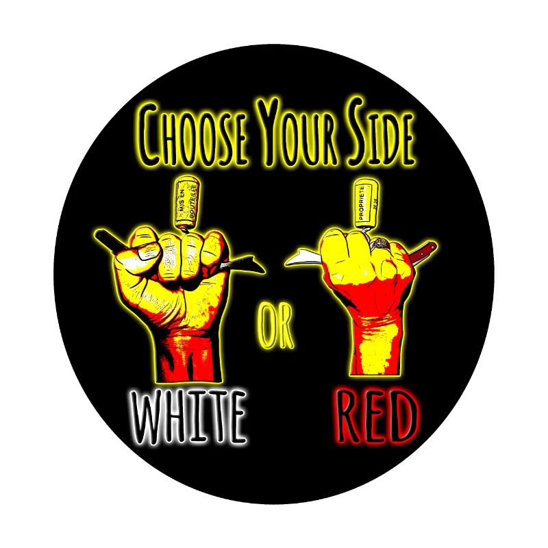 Wählen Sie Ihre Seite, ob Sie weiß oder rot sind