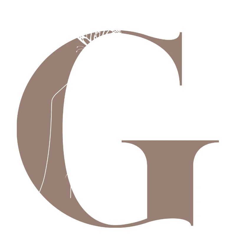 letter G Magic butterfly