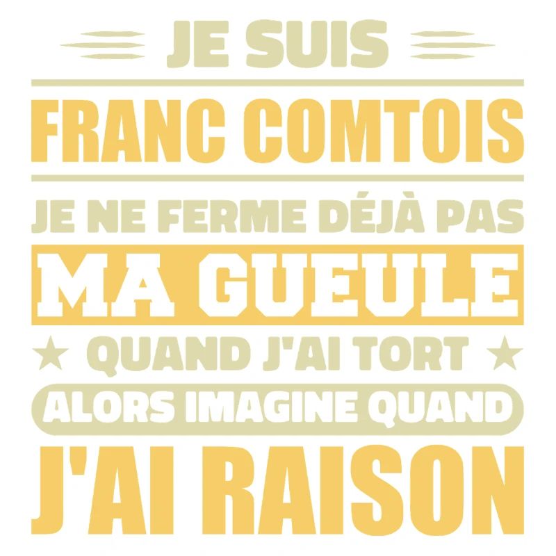 Franc comtois I don't shut my mouth frank comté