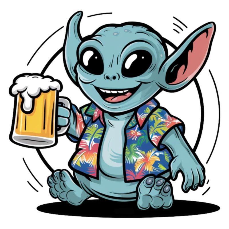 Alien Beer Gift