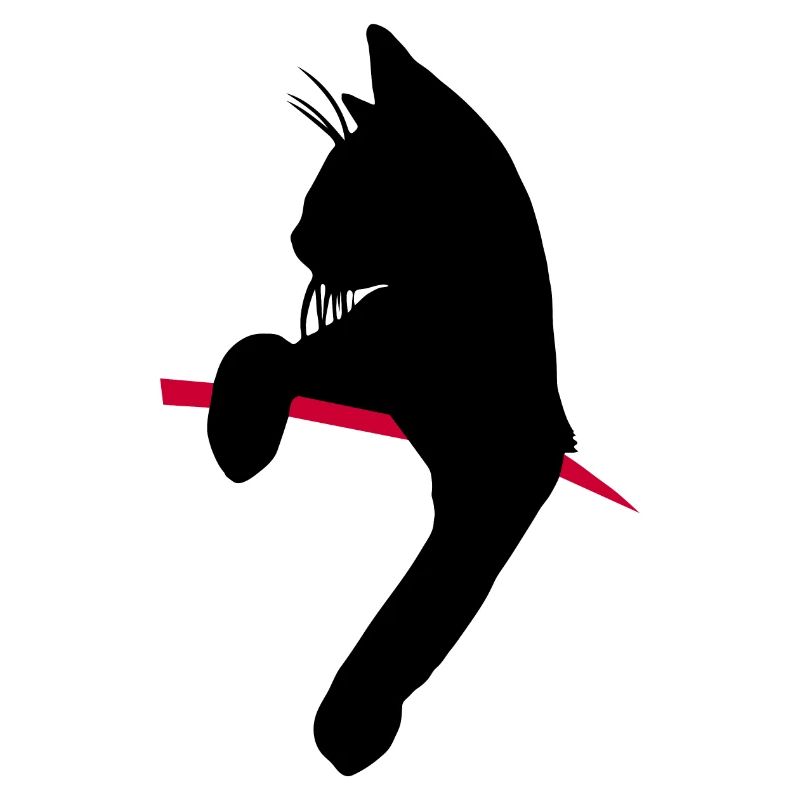 Chat dans la poche - Illustrations drôles Graphique