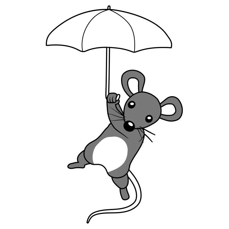 Cute Flying Mouse