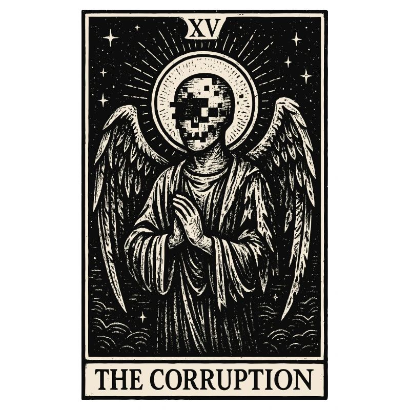 Tarot Datahoarding : L’Ange de la Corruption
