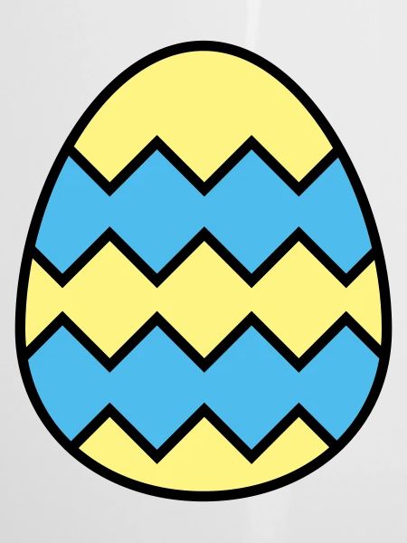 Easter egg jagged
