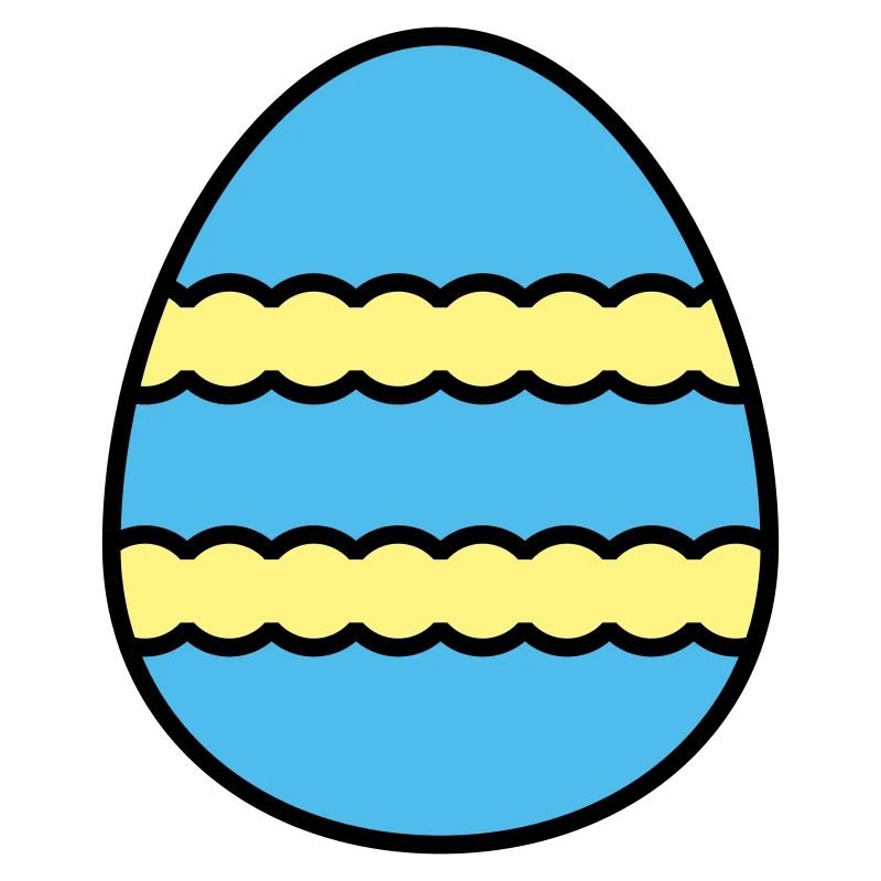 Osterei farbenfroh