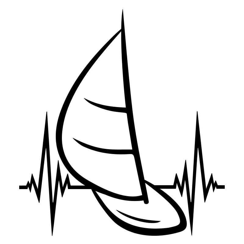 heartbeat pulse frequency sea waves boat sailing s