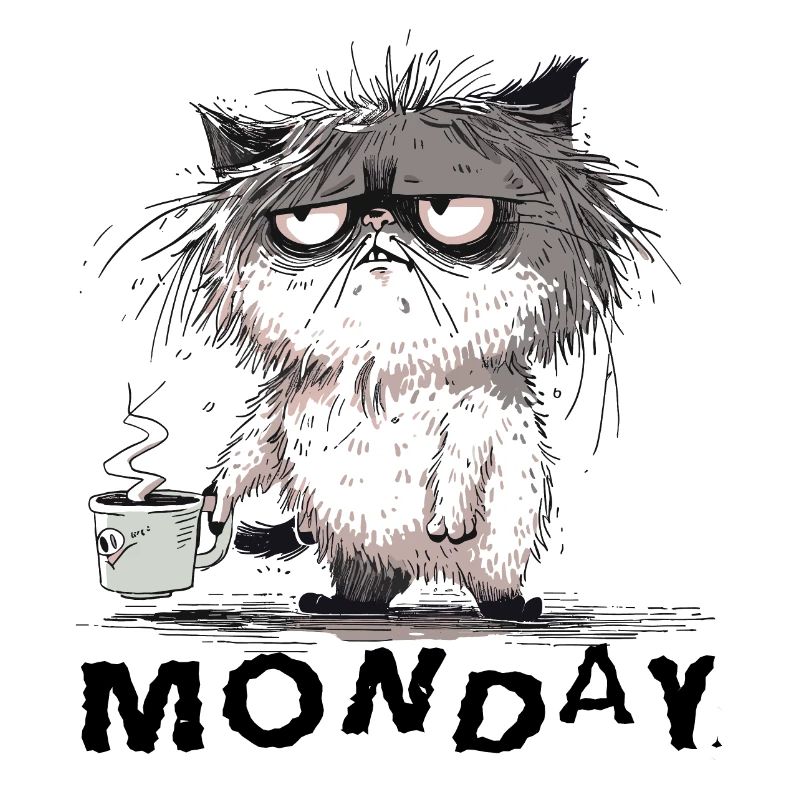 with coffee
