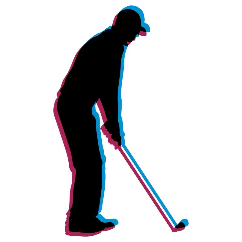 3D Silhouette Golf