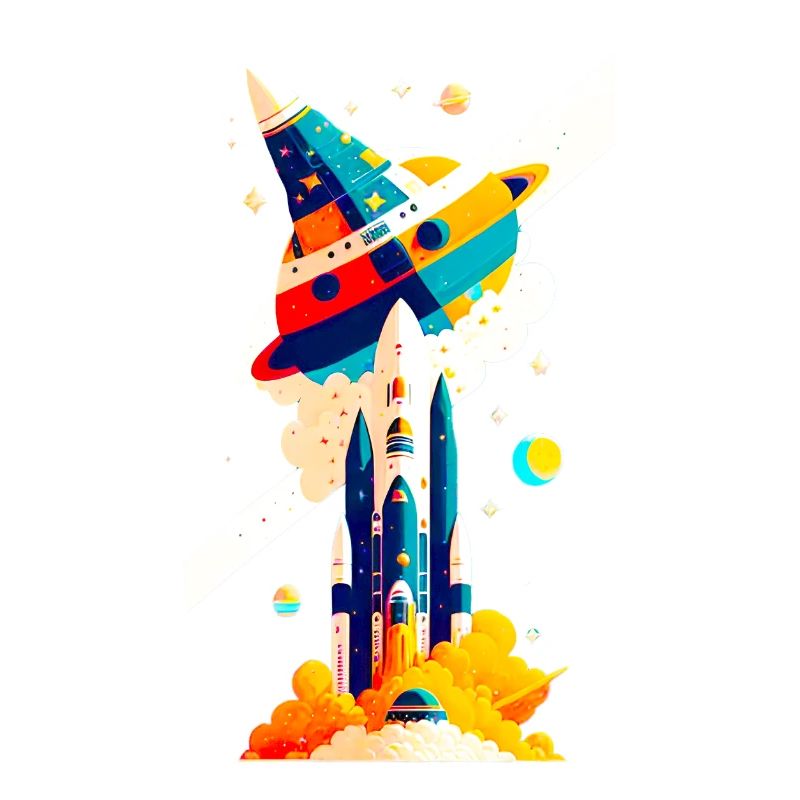 Space View / Rocket 02
