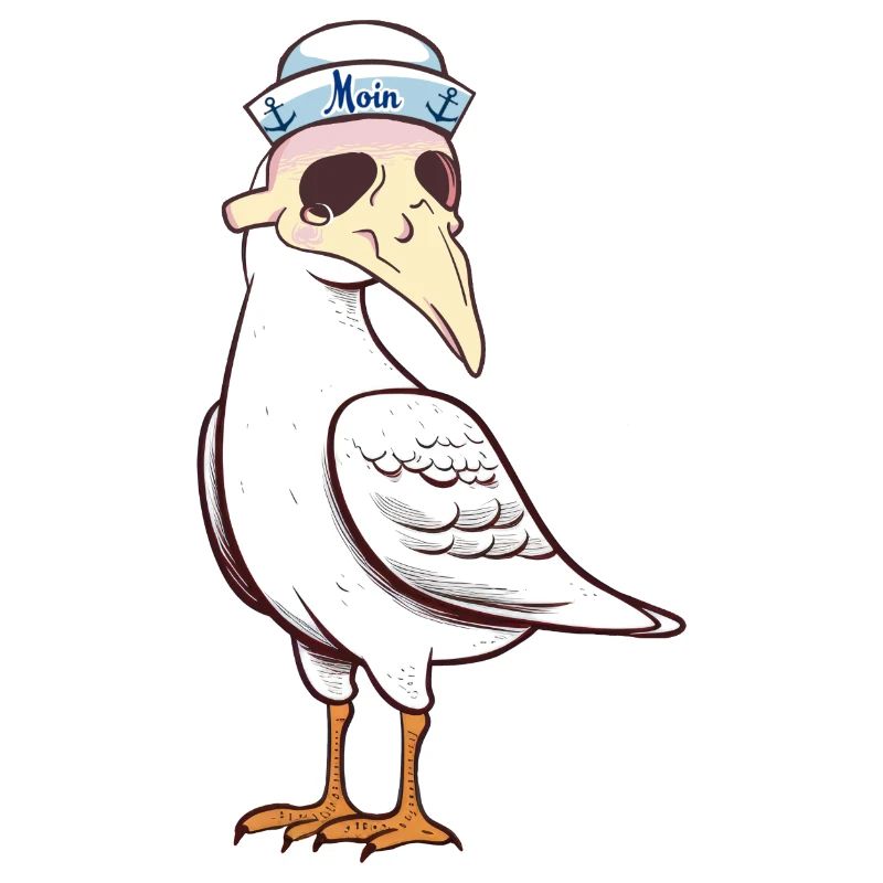 maritim Möwe Möwen Halloween Seefahrt