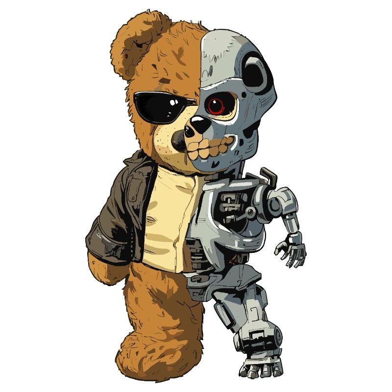 Bärenroboter Cyborg