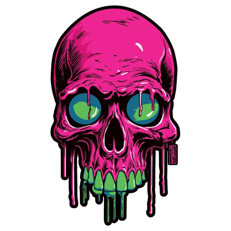Pink Skull