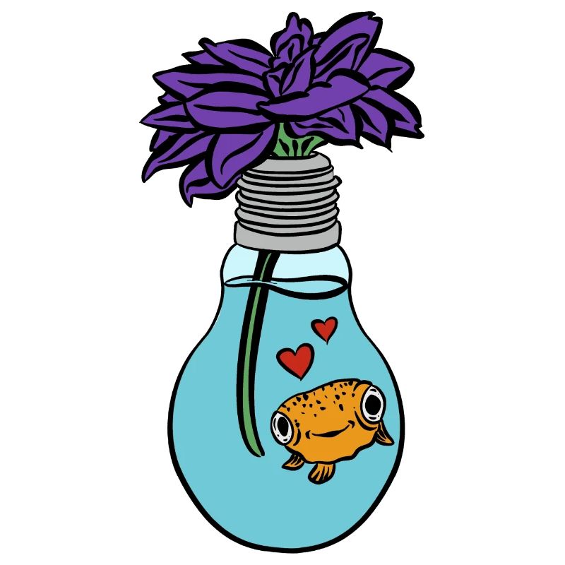 Poisson fleur