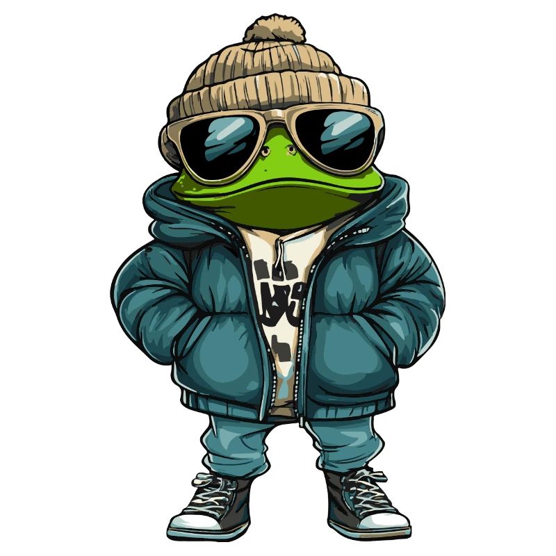Frog Winter Comic