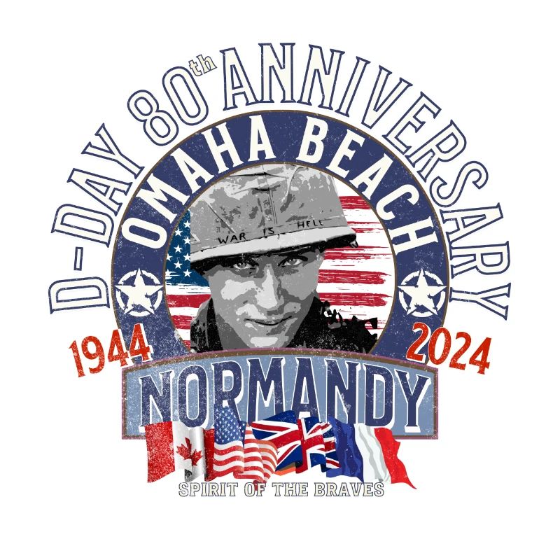 D DAY 80th anniversary in Normandy