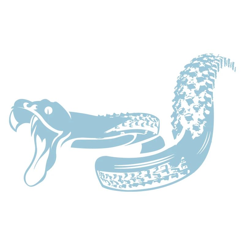 Single trail snake bright