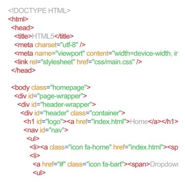 Code HTML5