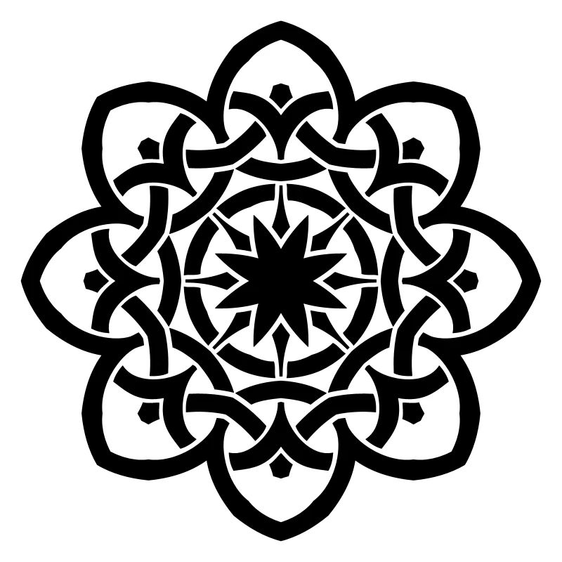Celtic flower | Gift idea for birthdays