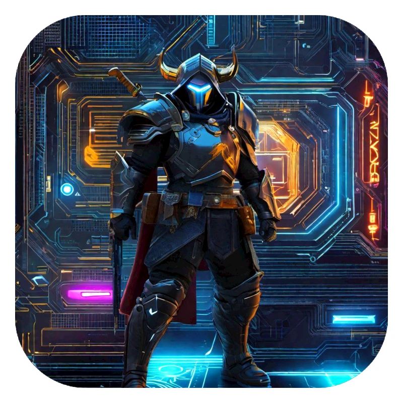 Cool Cyberspace Warrior