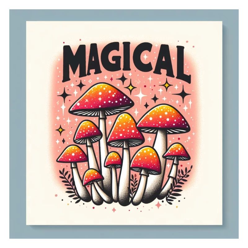 Magical mushrooms! Liberty Cap Toadstool Magic