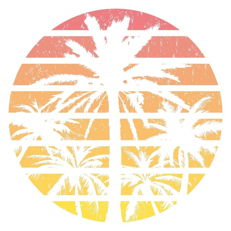 Retro Palm Tree
