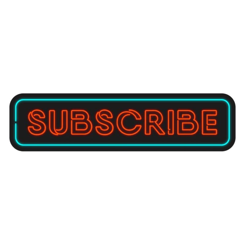 Néon Subscribe Design