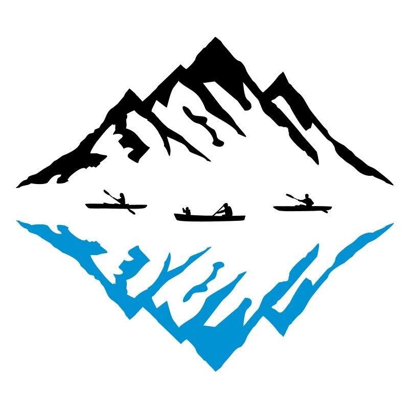 Canoe & Mountains, Reflection