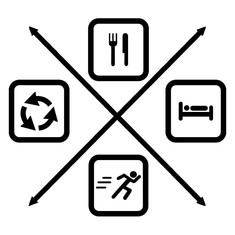 Le cycle de vie d’un coureur,Course à pied