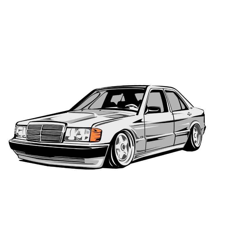 W201 E190 tuning car