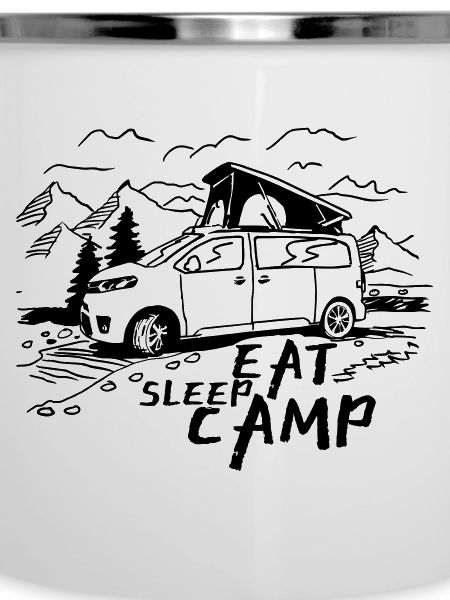 Eat Sleep Camp Van Camper