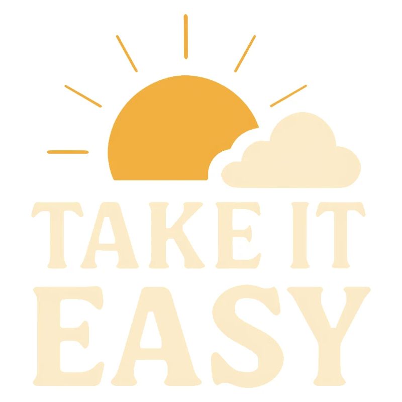 Design soleil vintage Take It Easy
