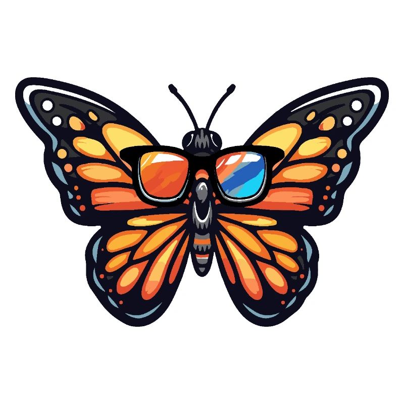 Butterfly Cool Comic
