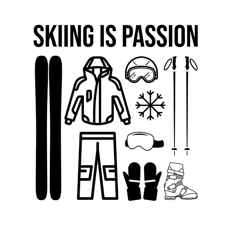 Skiing is passion