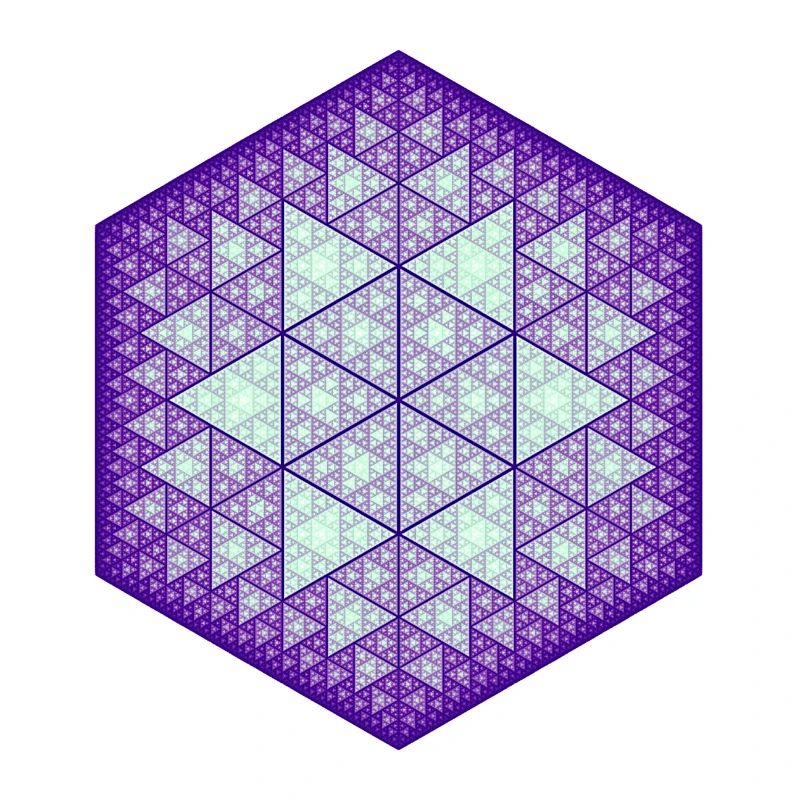 Sierpinski Hexagone Star