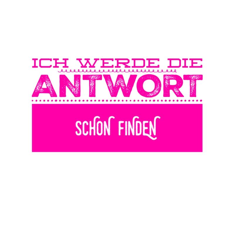 das Finden einer Antwort