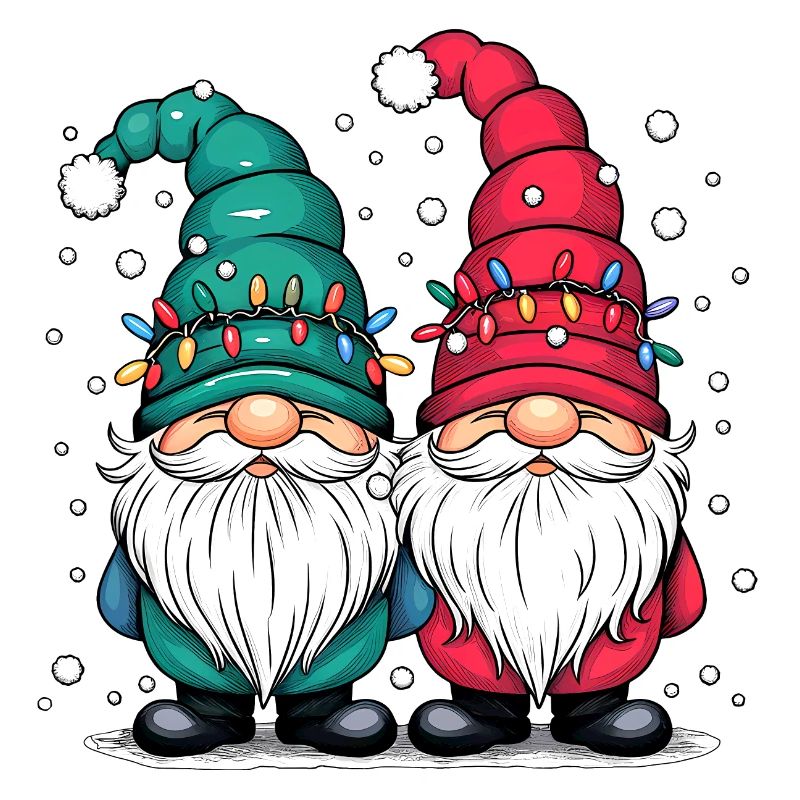 Gnom Gnome Weihnachten Weihnachtspullover Wichtel