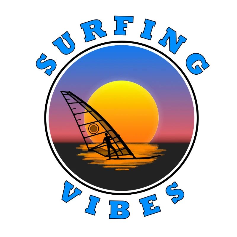 Surfing Vibes - Windsurfer - Sun