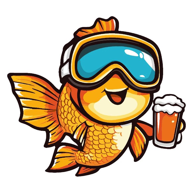 Bière d’après-ski Goldfish