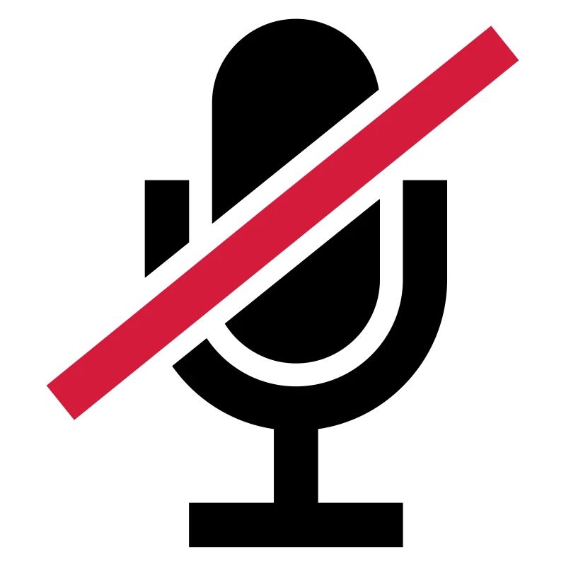 Mute Icon Microphone