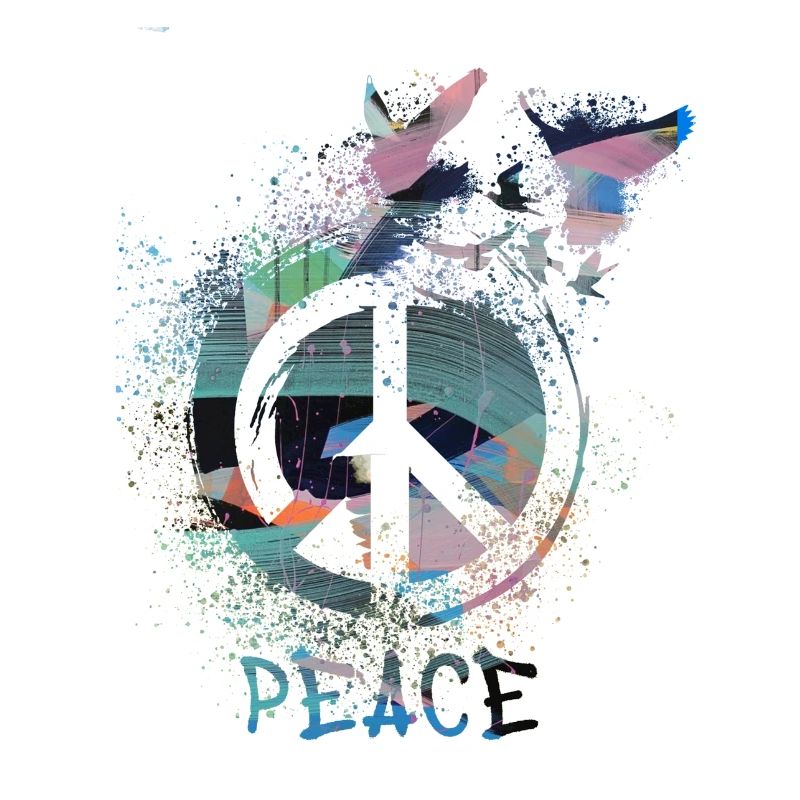 peace ,graffiti, peace, flagge, friede, tauben