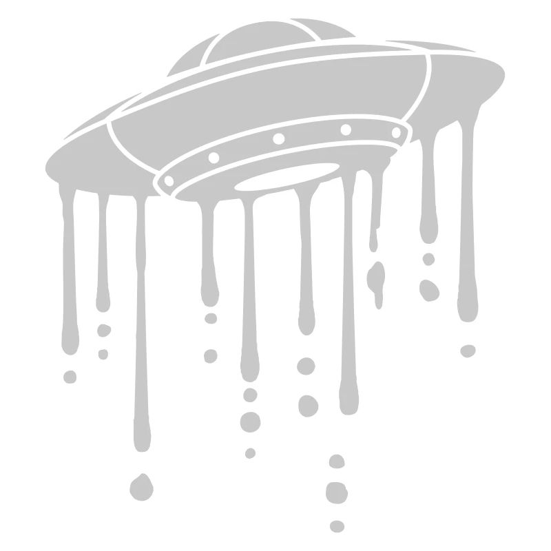 UFO Graffiti Drops Slime
