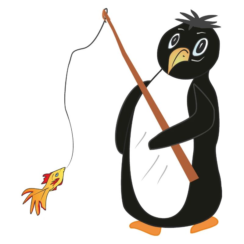 Pêcheur de pingouins