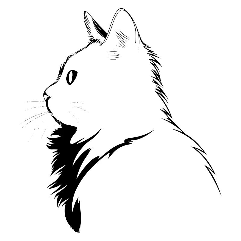 Chat, Motif De Chat