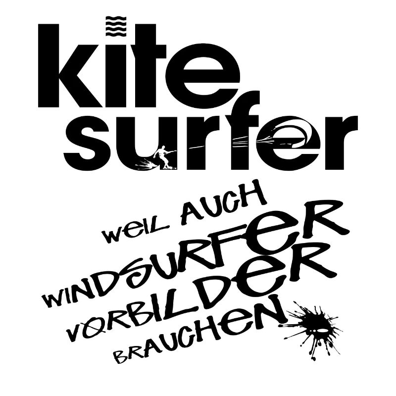 Kitesurfer vs Windsurfer