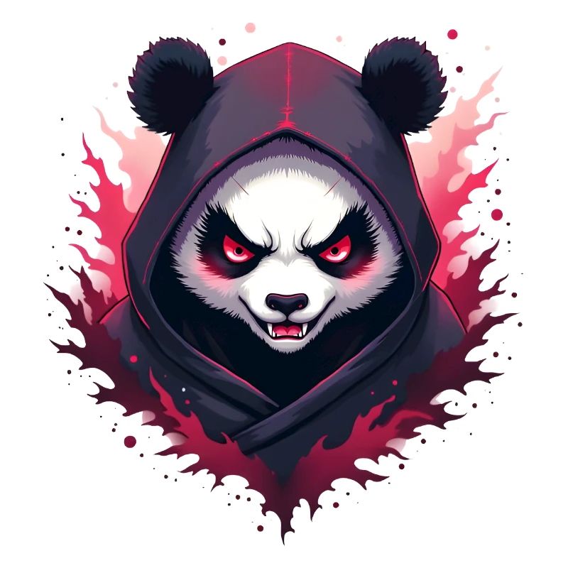Panda ninja maléfique