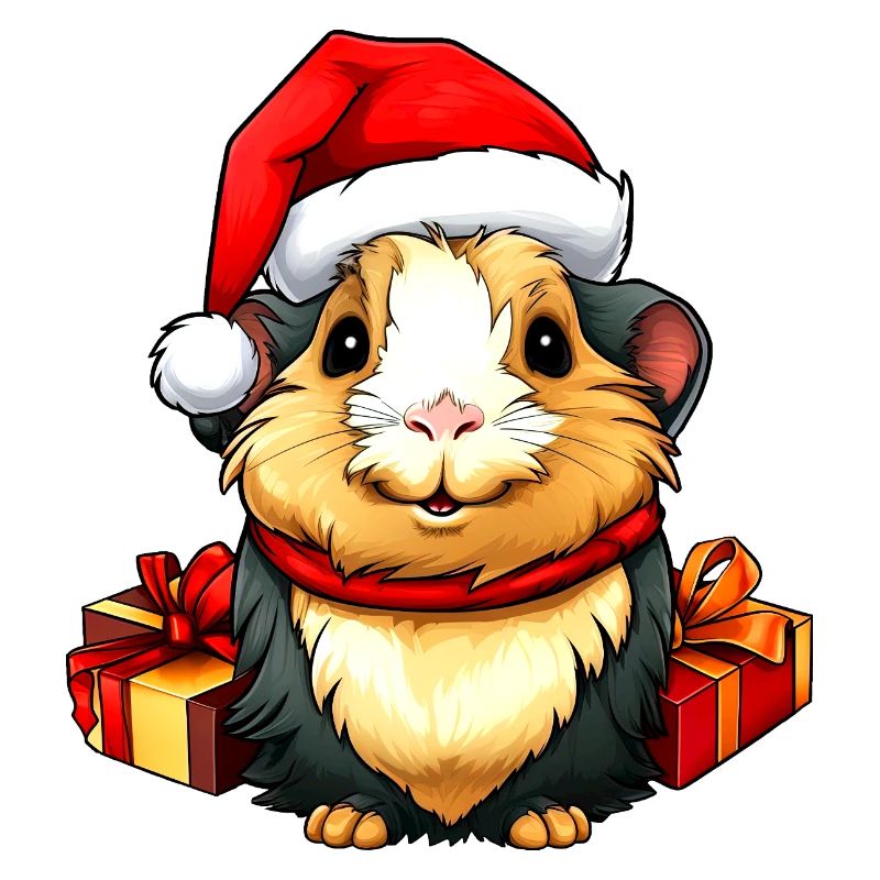 Cochons d'Inde de Noël