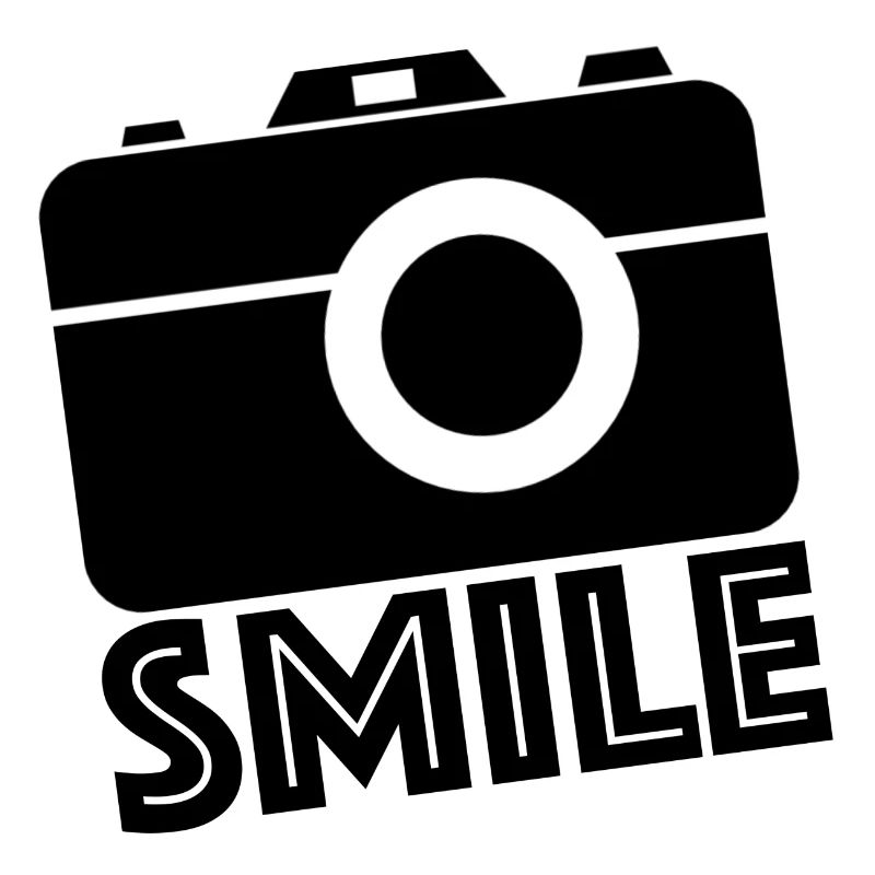 Smile, Camera Youtube Instagram Facebook
